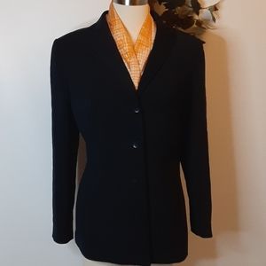 Tailored vintage '90s Collections for Le Suit Black blazer women's 10 Like New